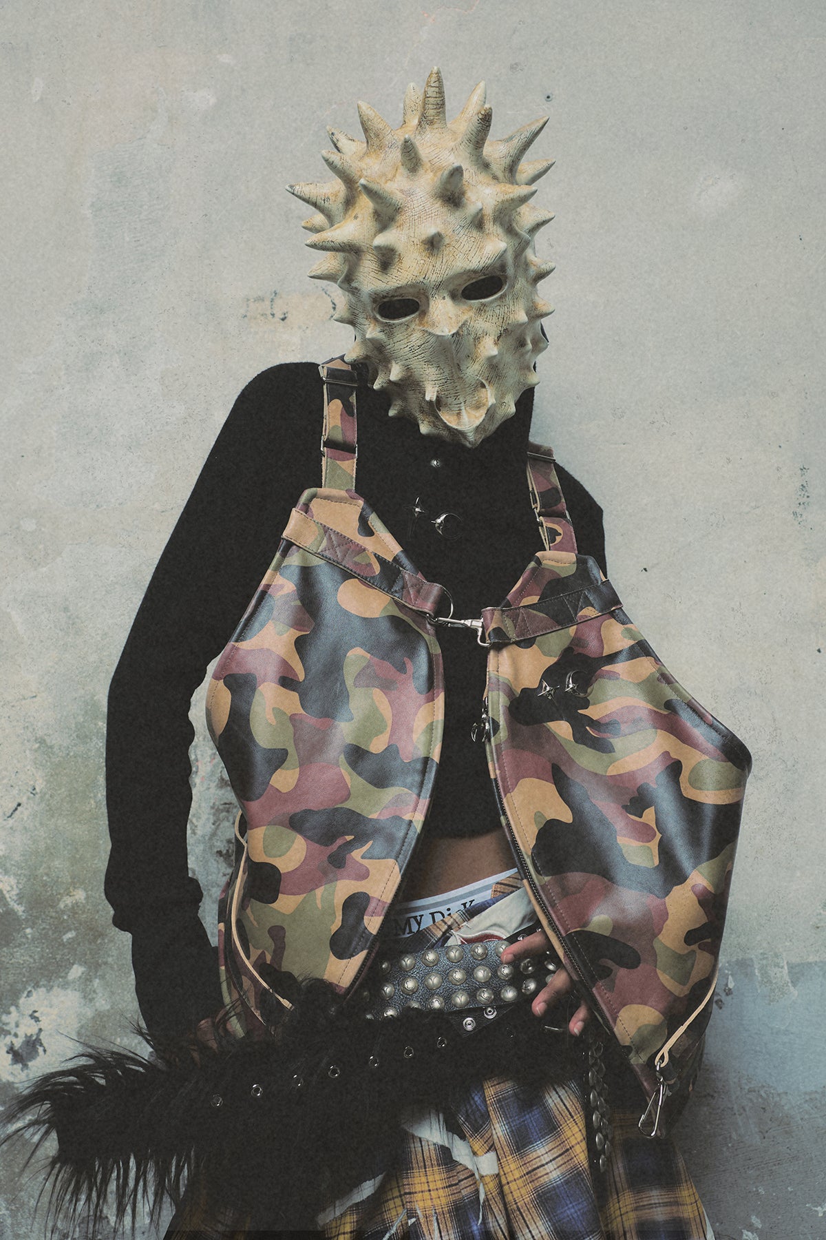 TC CAMO LEATHER LIFE VEST