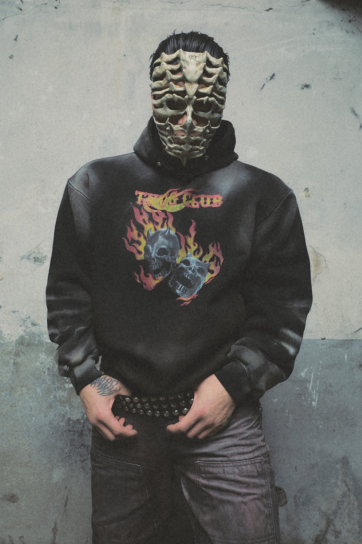 TC TWO FACE DIRT HOODIE