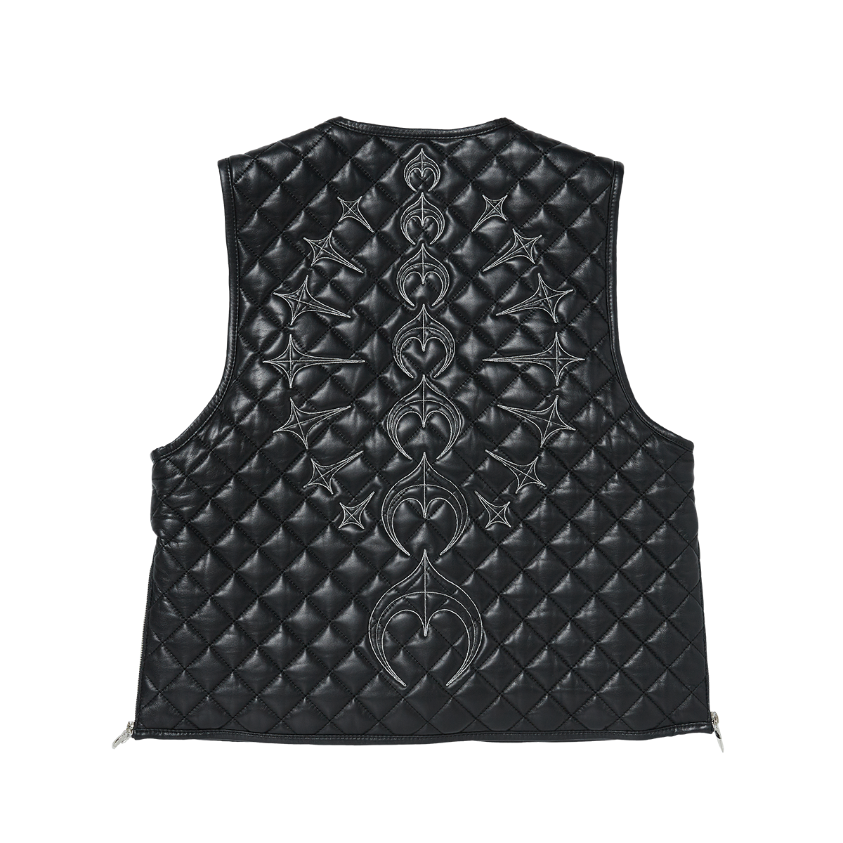 TC Bone Leather Quilted Vest
