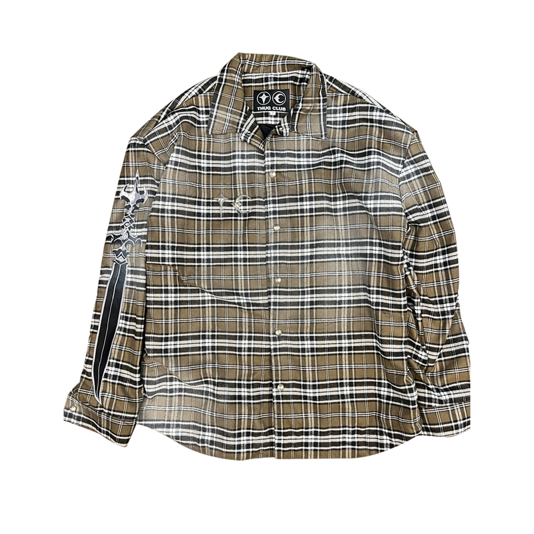Arab Sword Flannel Shirt