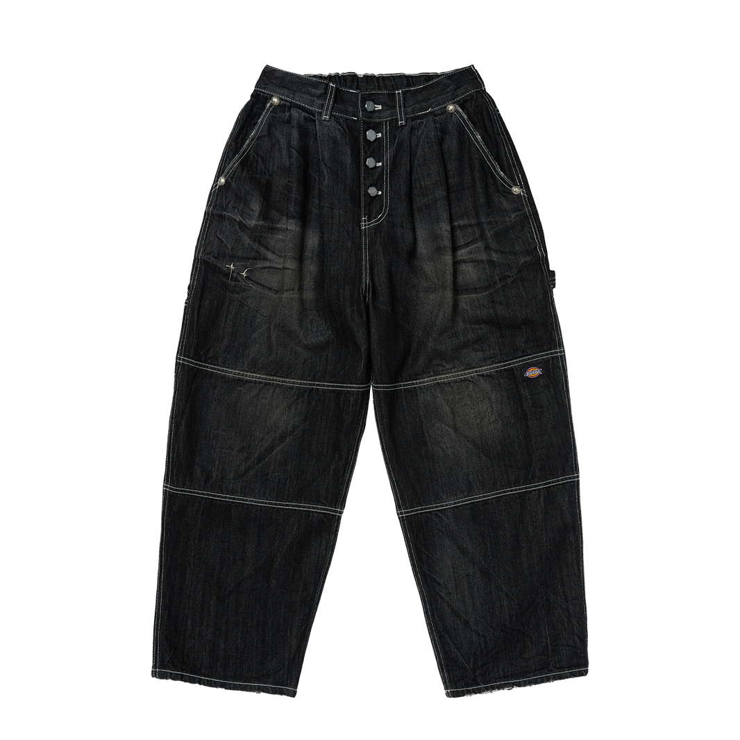 Double Knee Denim Pants