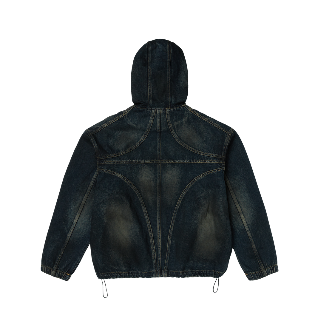 Basic Emblem Denim Jacket