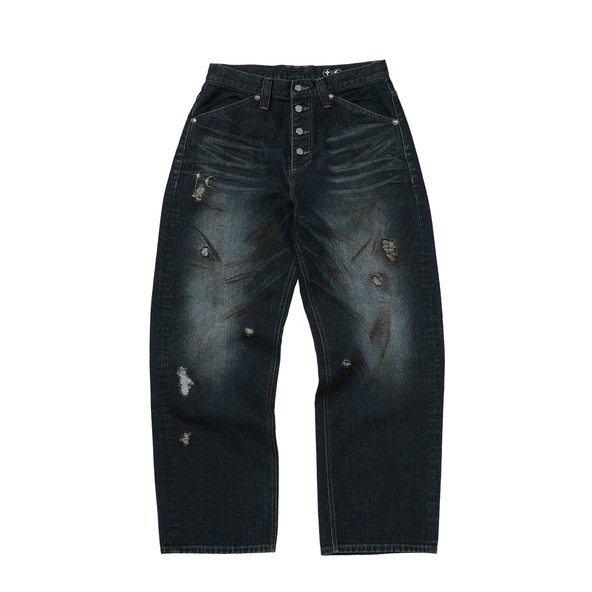 Burn Down Denim Pants
