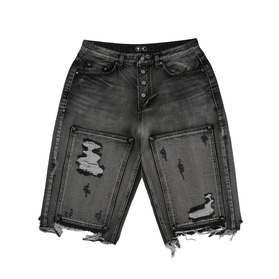 Double knee Damage Shorts