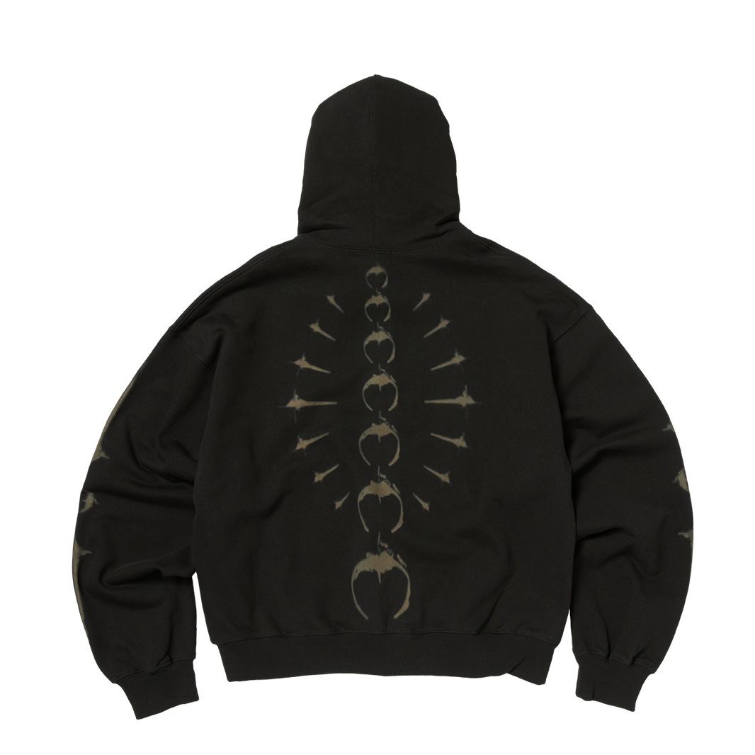 TC RIBCAGE ZIP-UP HOODIE