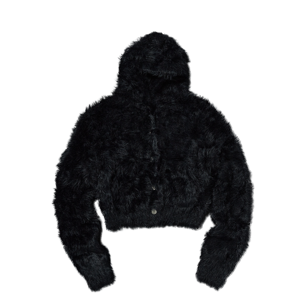 Chimera Fur Hooded Zip-Up