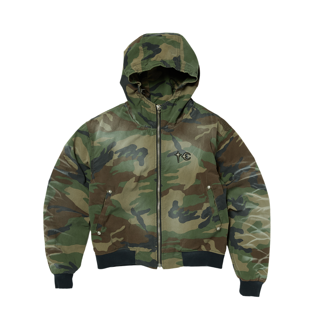 THREE RIDING SKULL VINTAGE JACKET