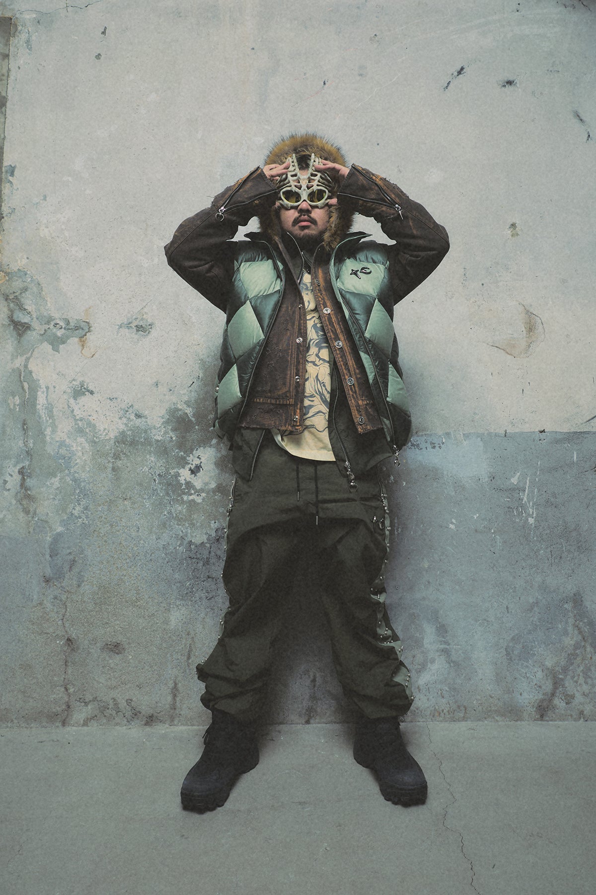 CHECKMATE PUFFER VEST