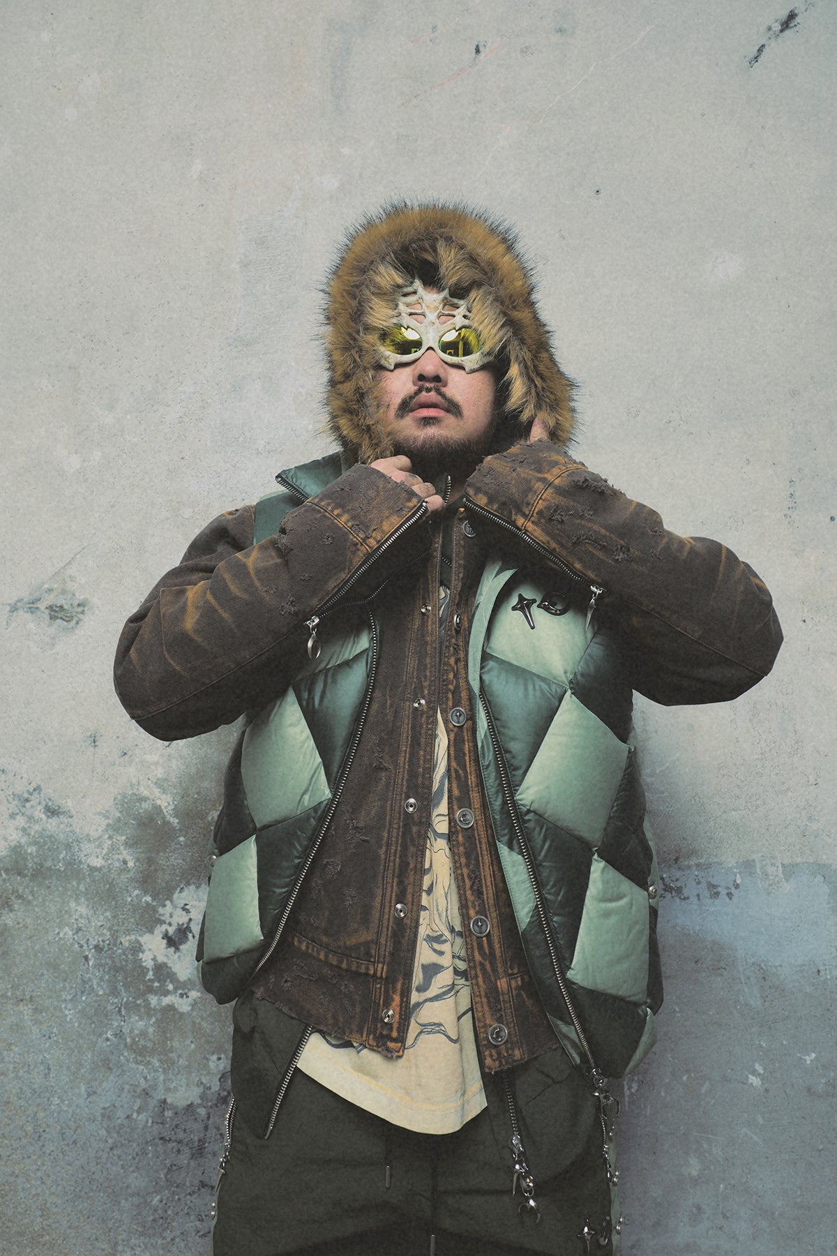 CHECKMATE PUFFER VEST