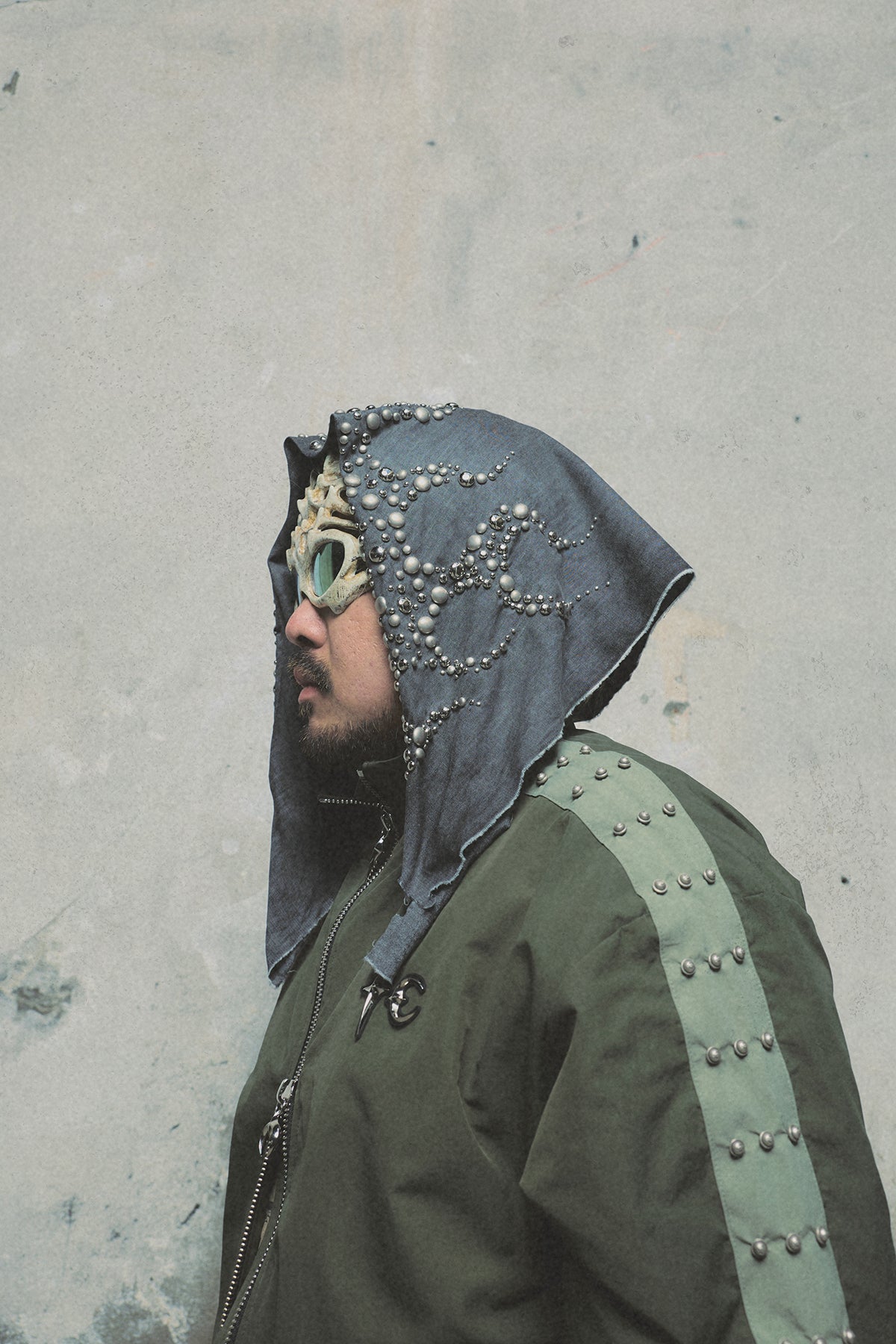 TRIPLE LINE STUD TRACK JACKET