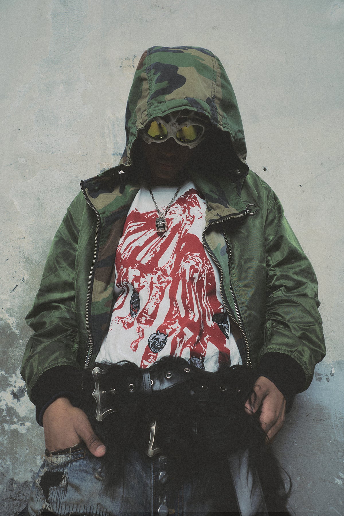 TC BONE CROSS T-SHIRT