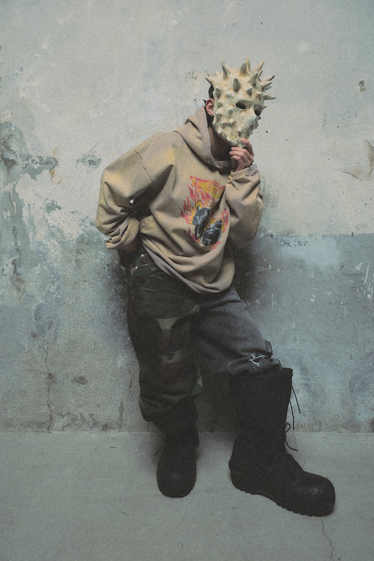 TC TWO FACE DIRT HOODIE