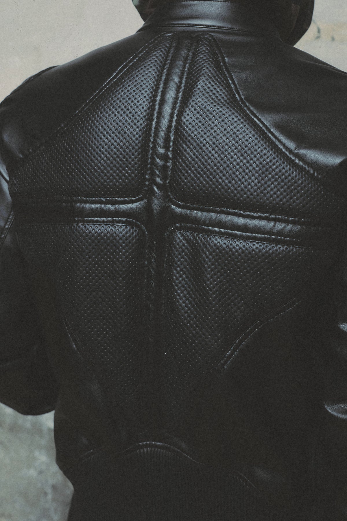 DIAMOND BACK LEATHER JACKET