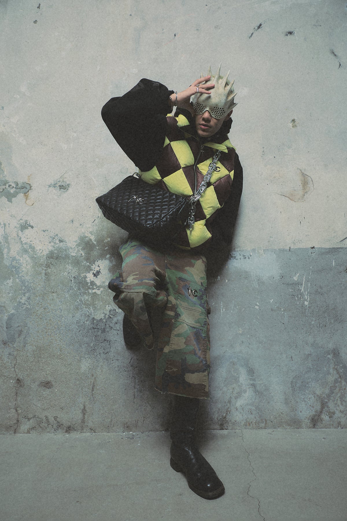 CHECKMATE PUFFER VEST