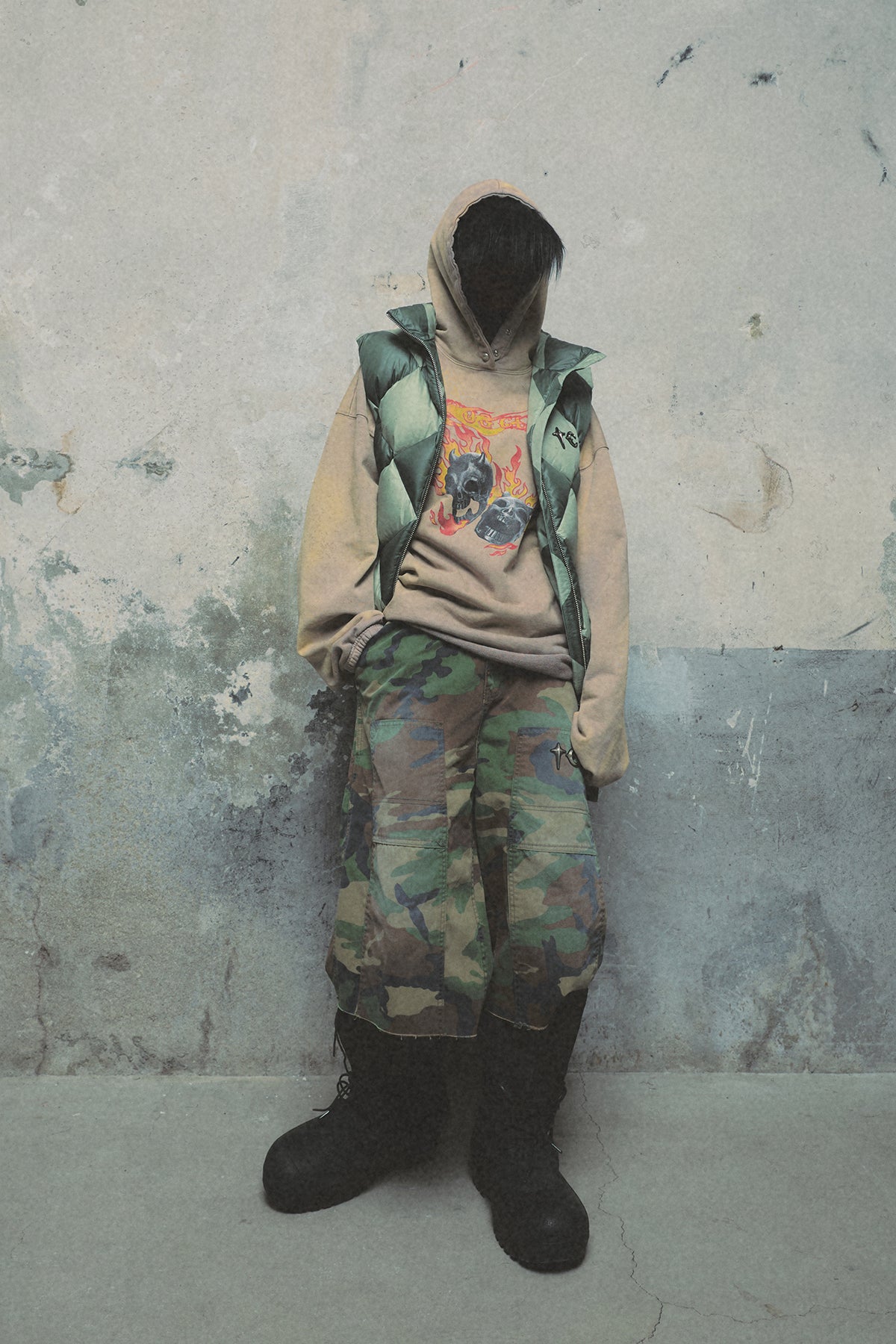 TC TWO FACE DIRT HOODIE