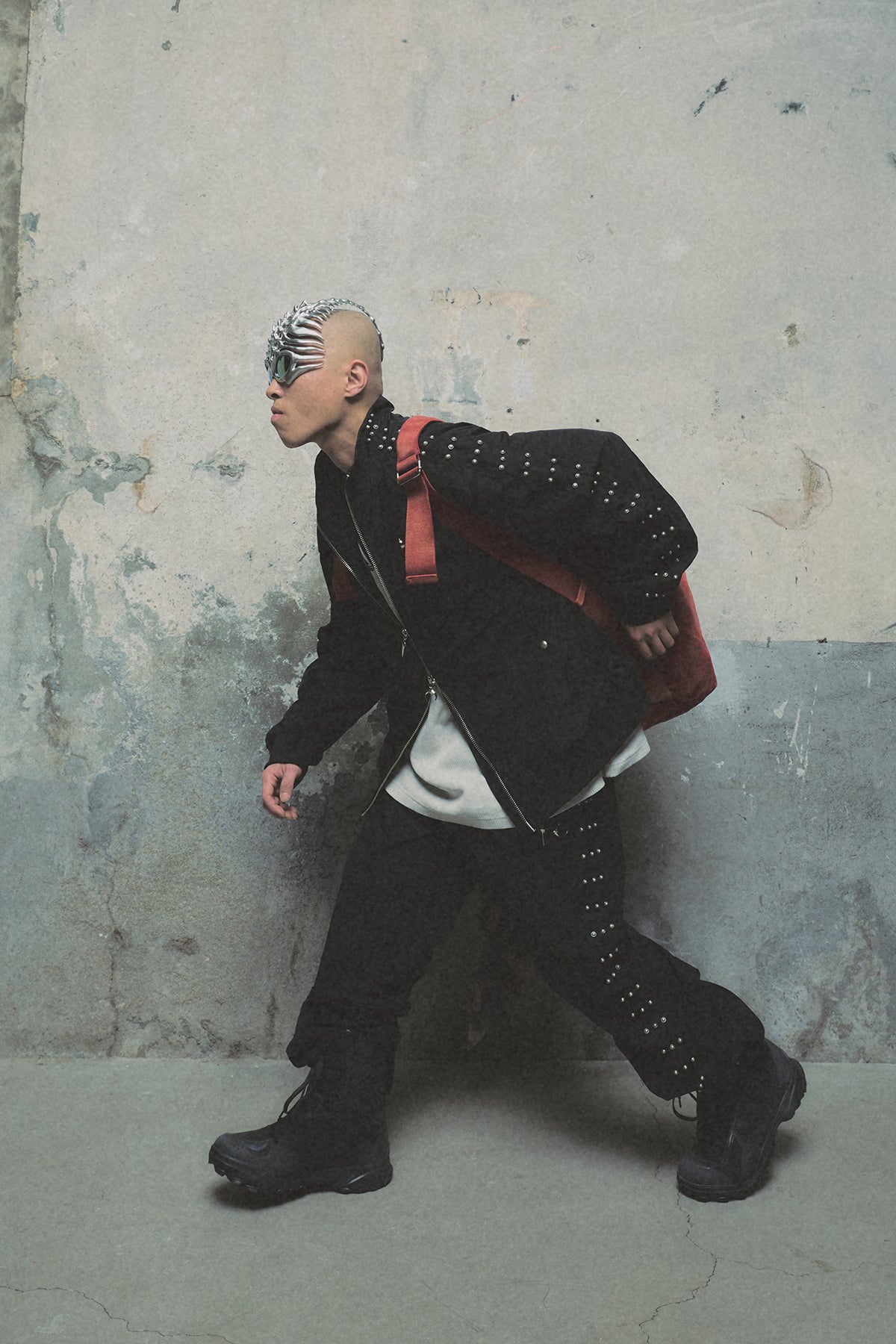 TRIPLE LINE STUD TRACK JACKET
