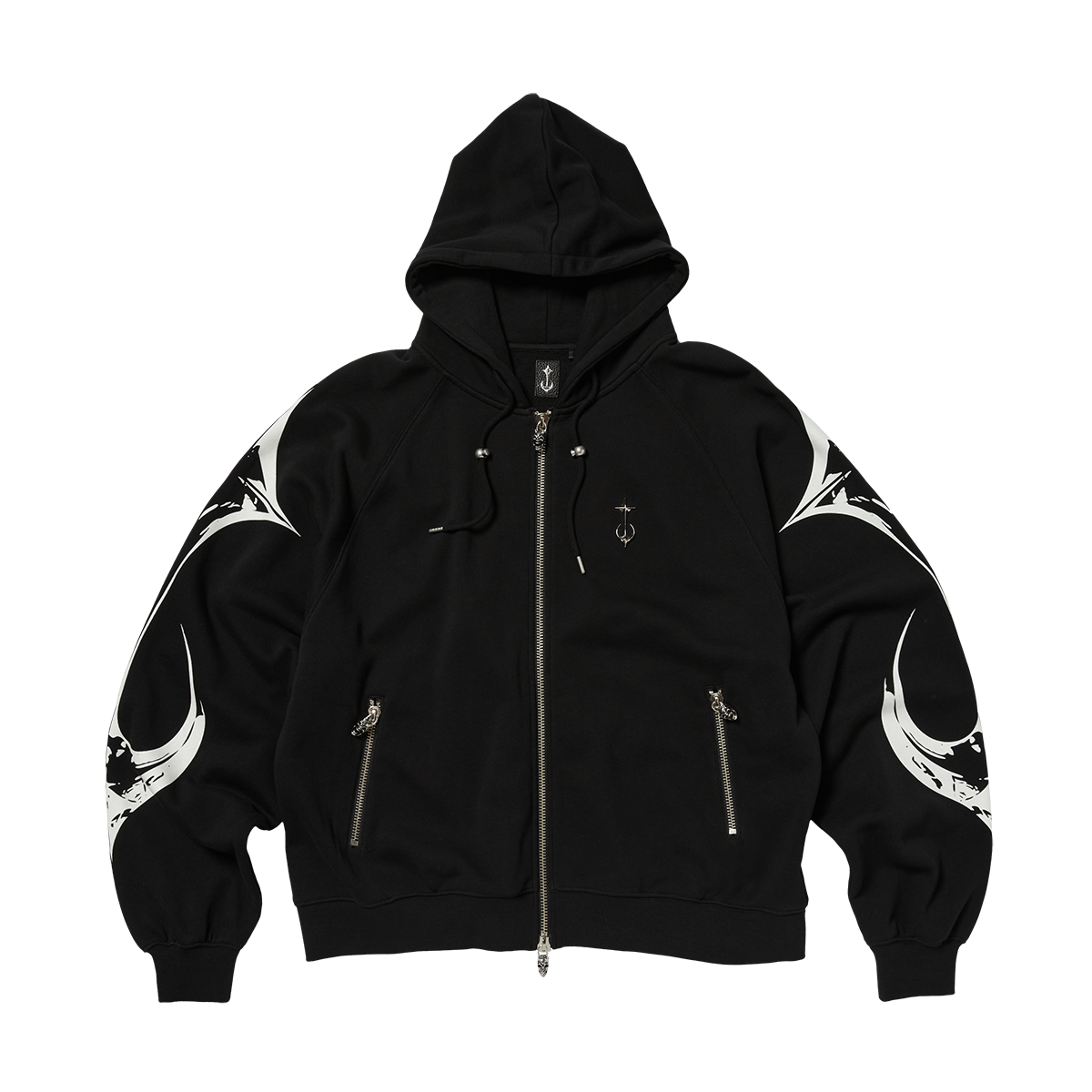 ARMED ZIP UP HOODIE
