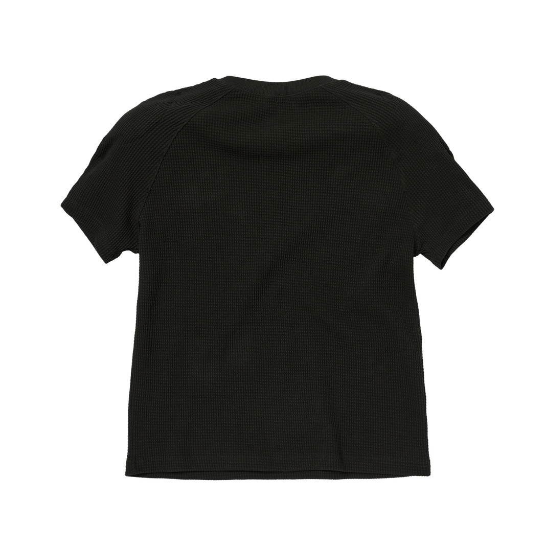 BULK SHOULDER WAFFLE T-SHIRT