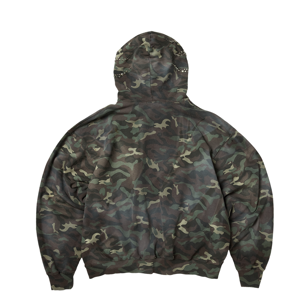 HOTHEADED RIDING SKULL HOODIE