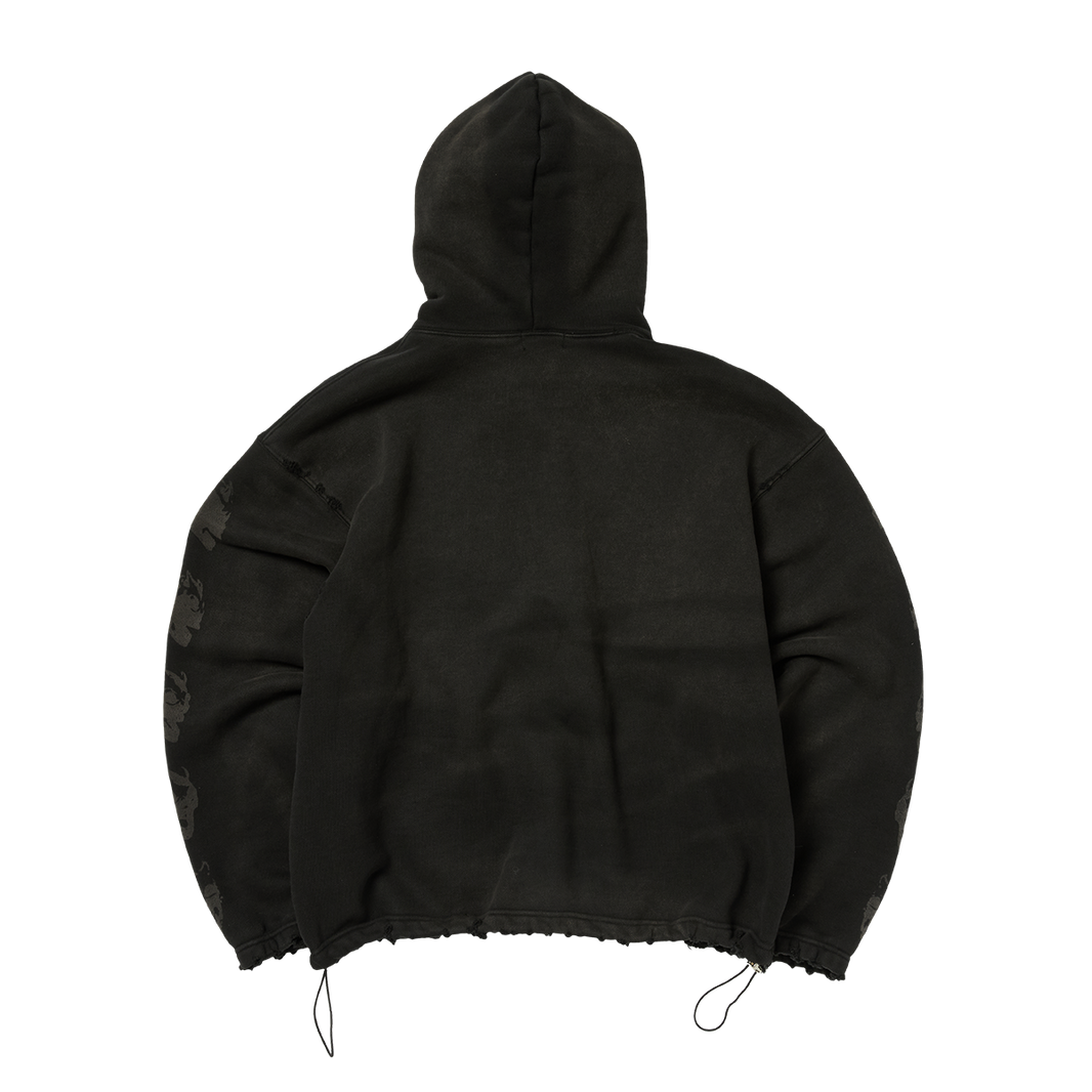 TC BONE CROSS HOODIE