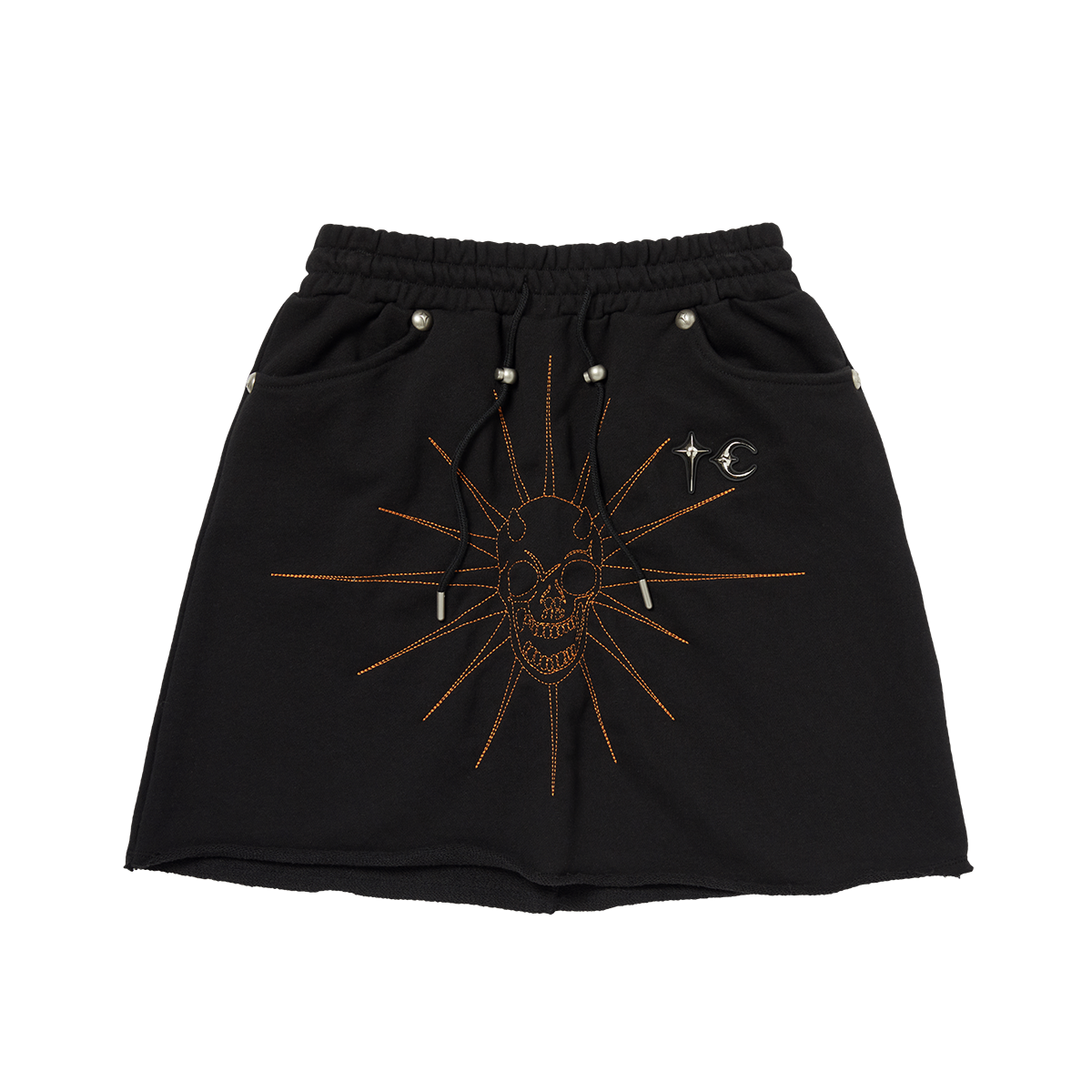 TC RIDING SKULL STITCH SKIRT