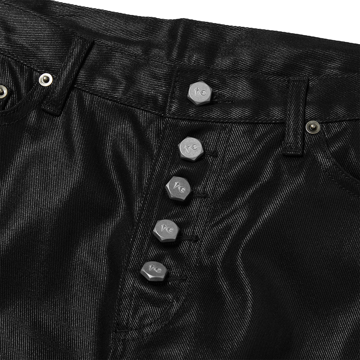 TWIN DEMI WAXED PANTS