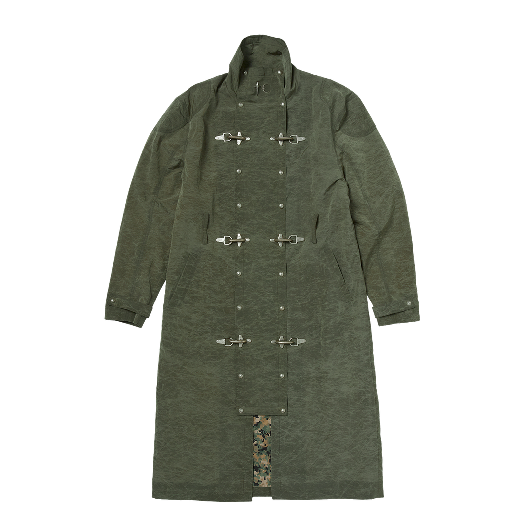 Scarred Bio Soldier Trench Coat