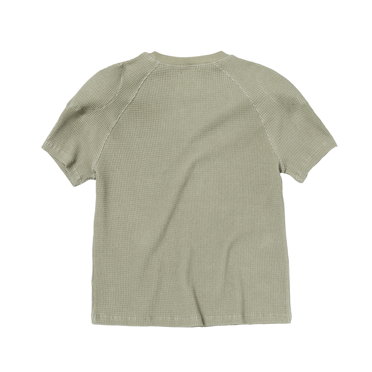 BULK SHOULDER WAFFLE T-SHIRT