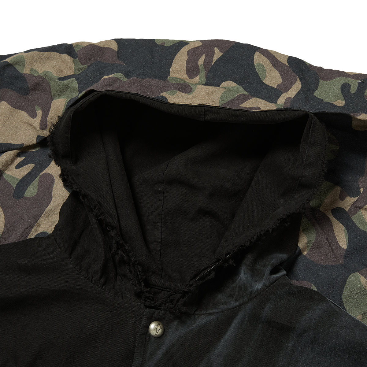 TAINTED CREED SCARF HOODED SHIRT