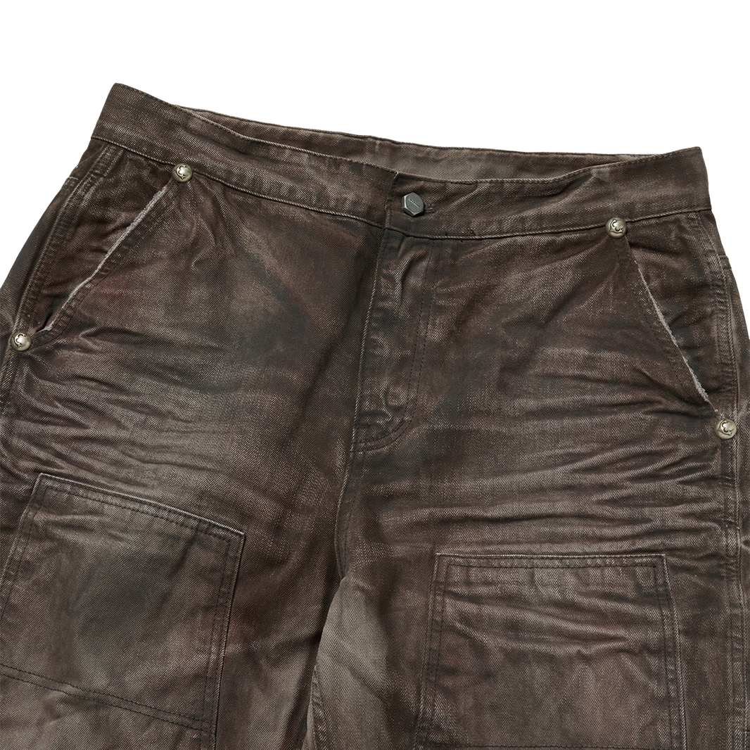 TWO TONE WASHED CARPENTER PANTS