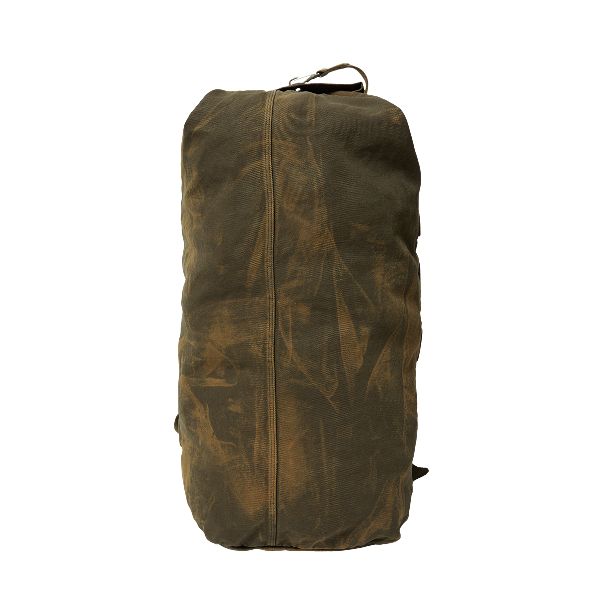 TWO TONE WASHED CANVAS DUFFLE BAG