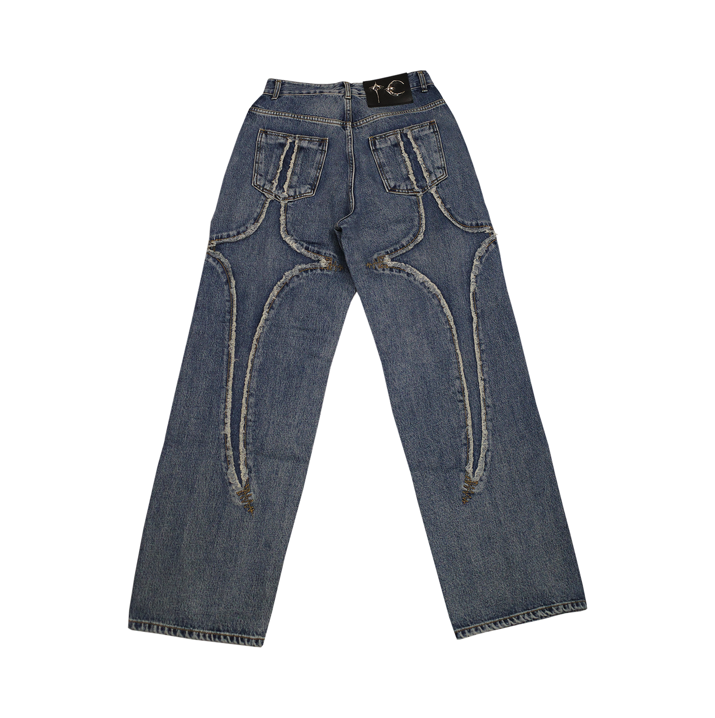 Tribal Denim Pants