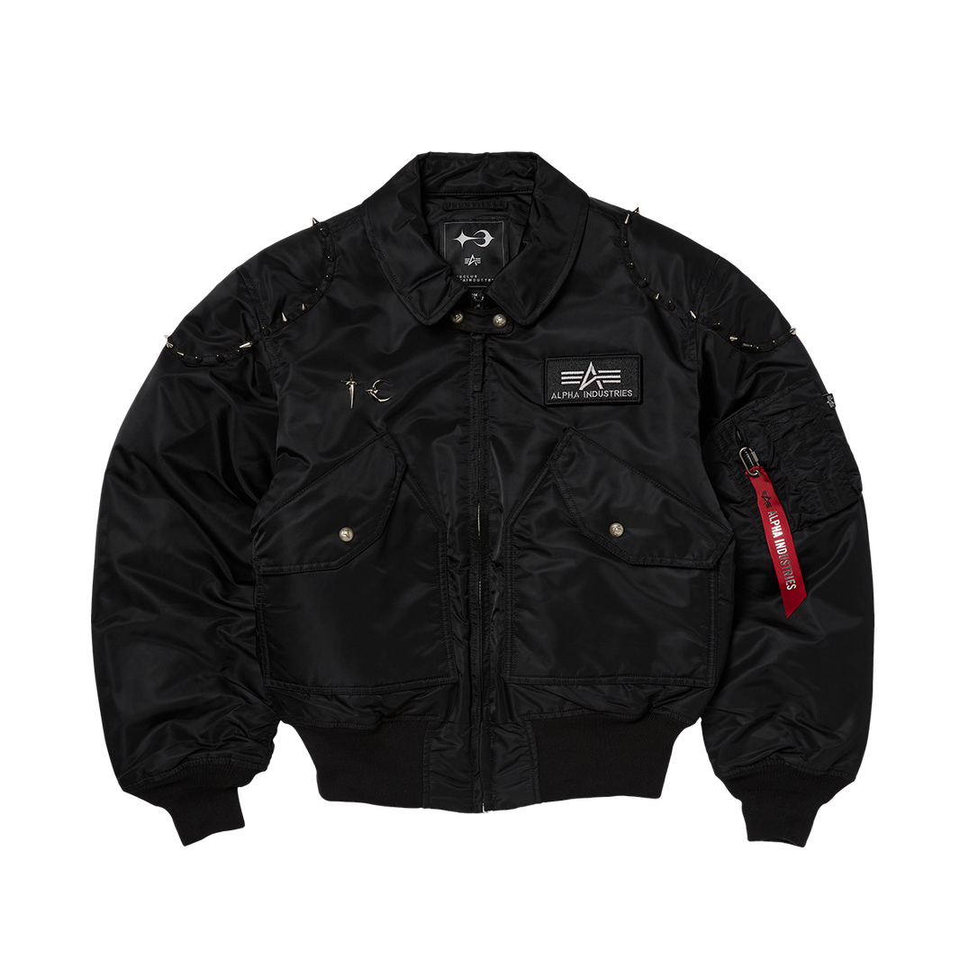 THUG CLUB X ALPHA CWU 45/P STUDDED JACKET
