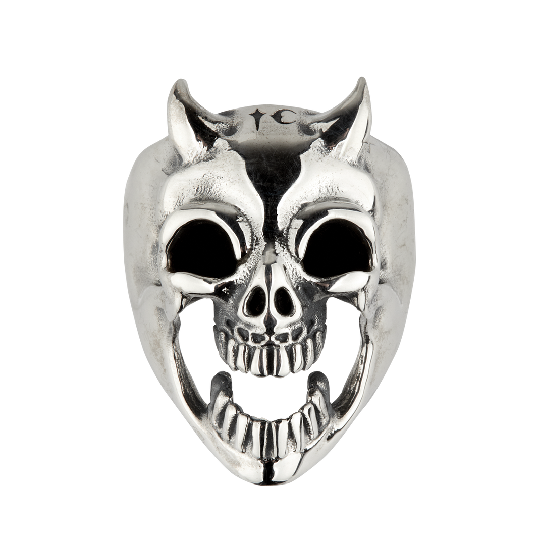 TC RIDING SKULL RING