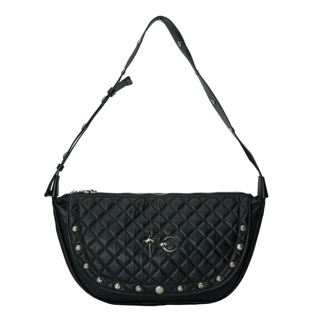 Chopper Quilted Messenger Bag