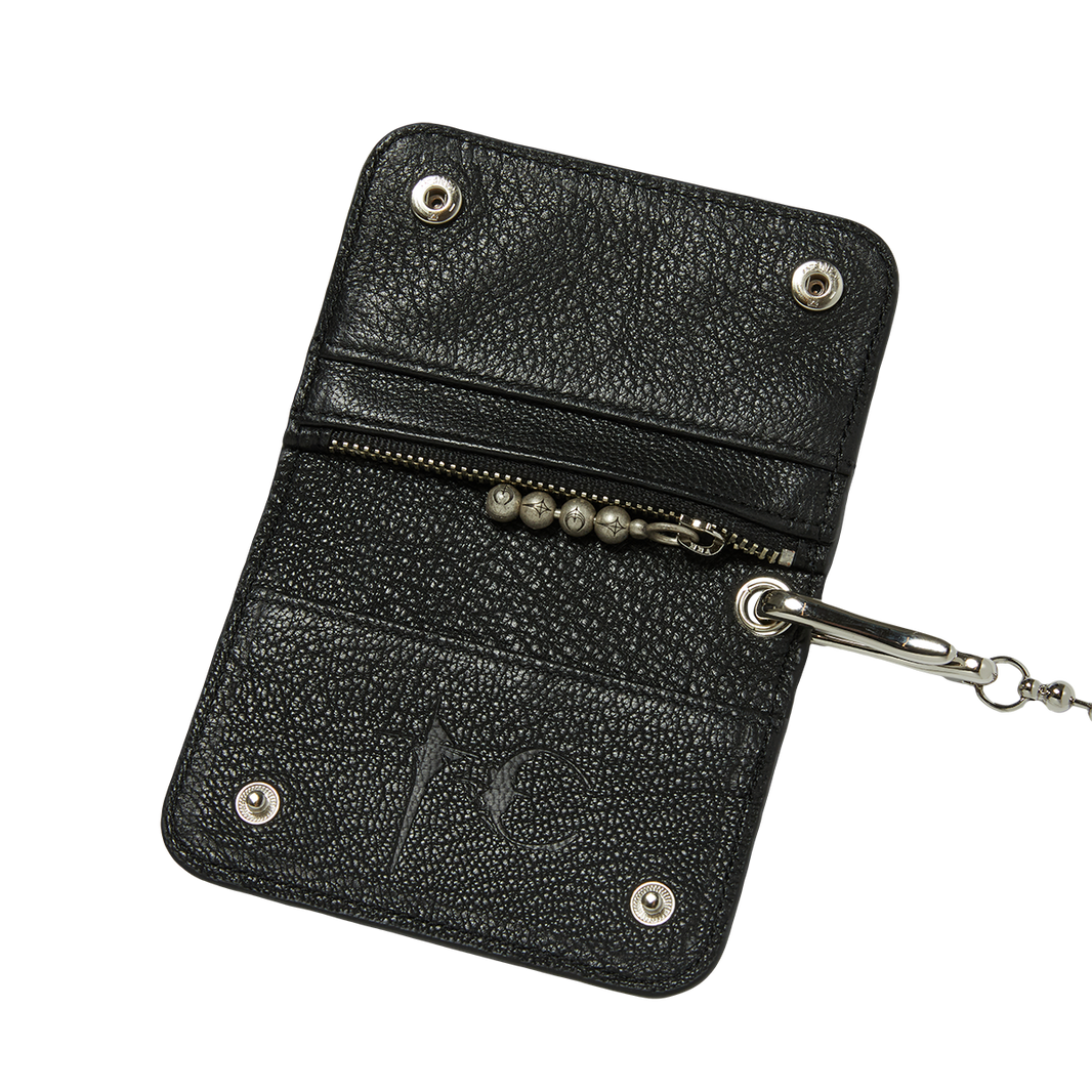 TC BALL CHAIN LEATHER CARD CASE