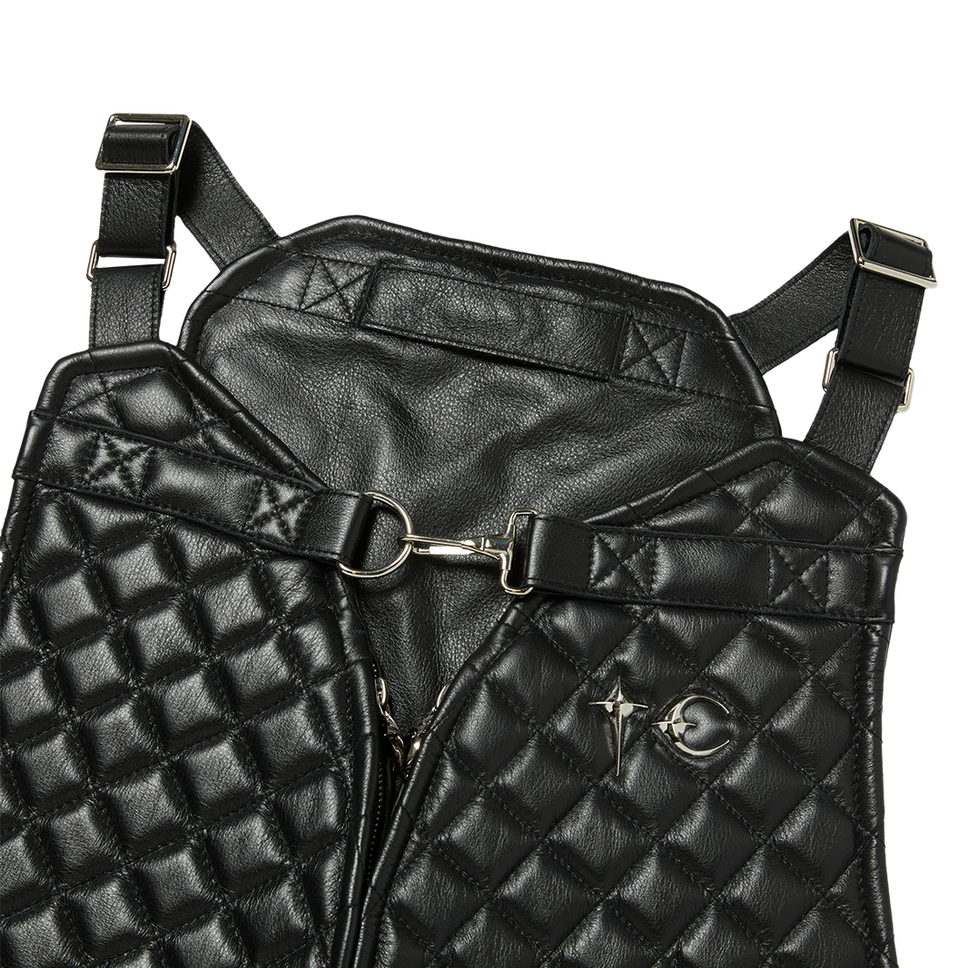 TC QUILTING LEATHER LIFE VEST