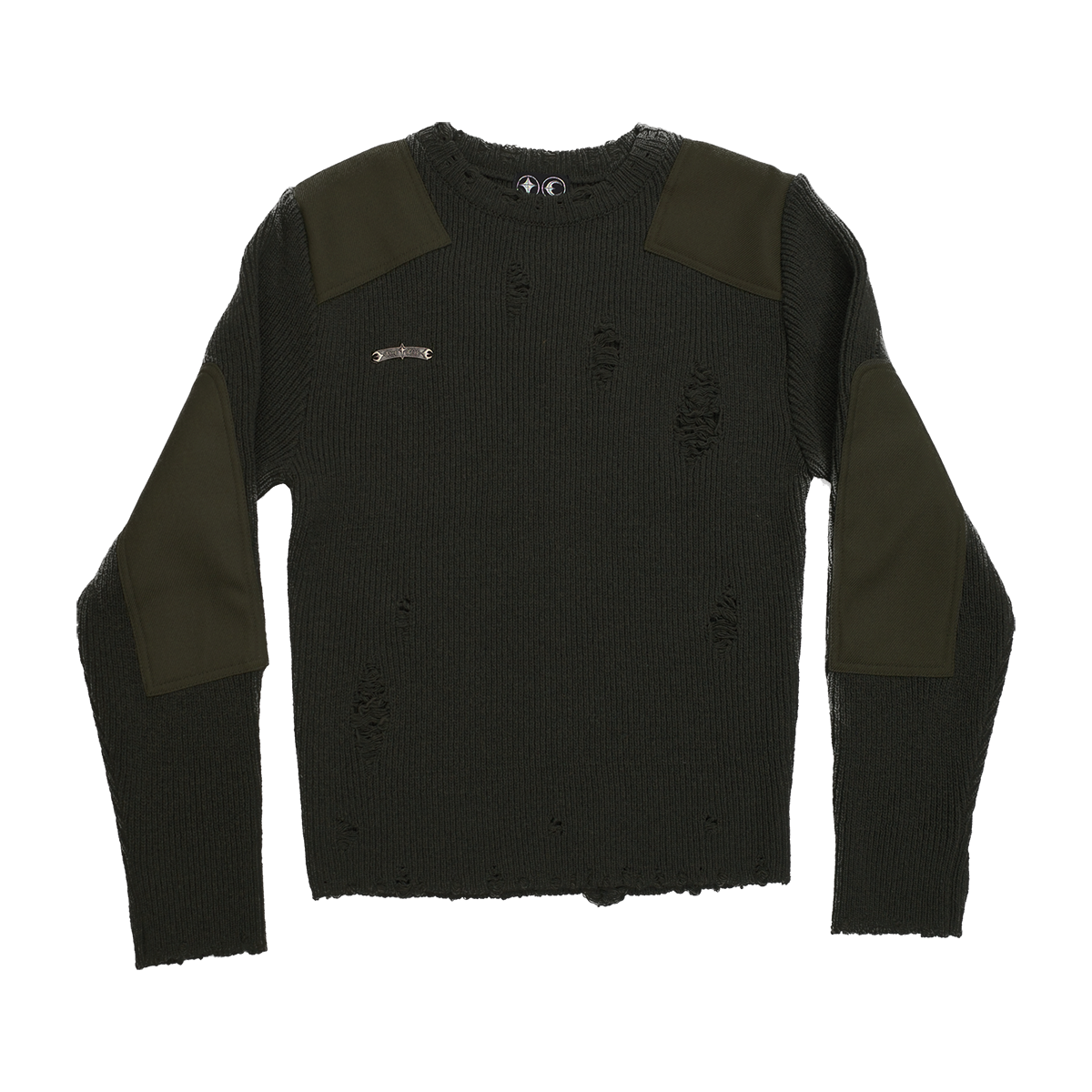 Berlin Destroyed Patch Knits