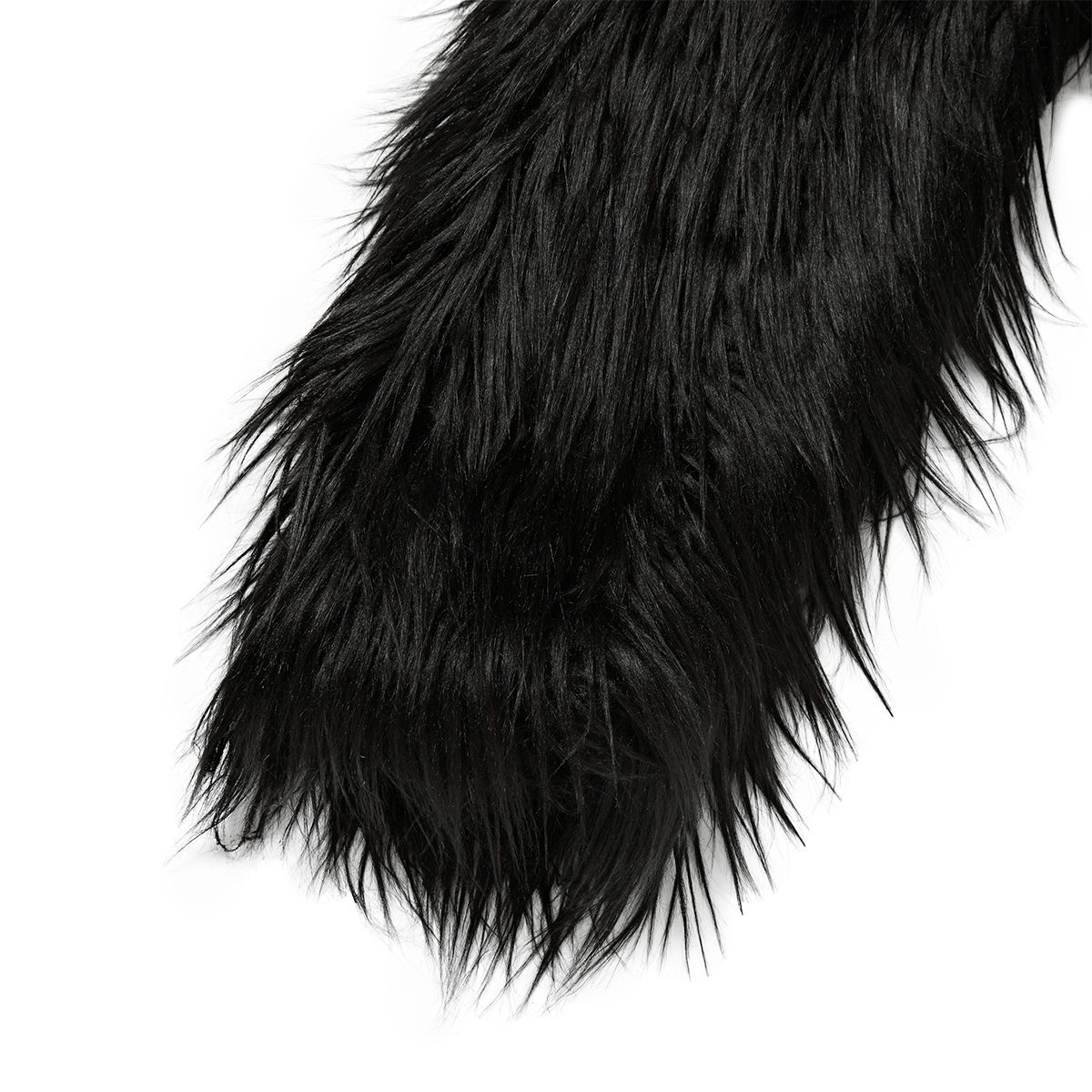 TC CROW FUR COAT