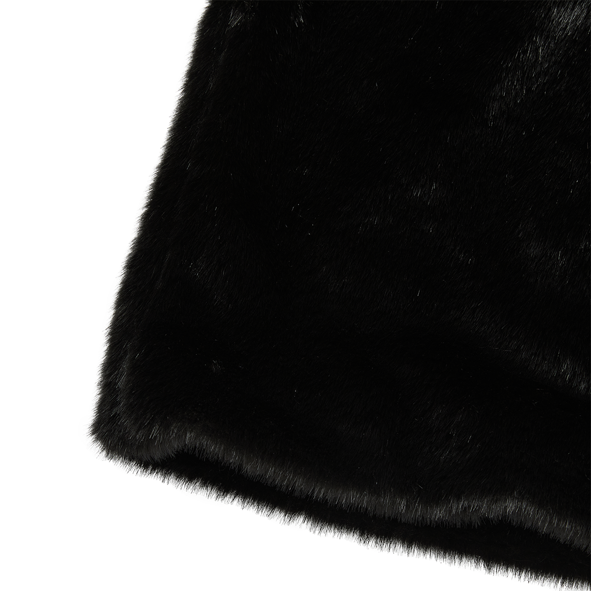 THREE RIDING SKULL FUR COAT