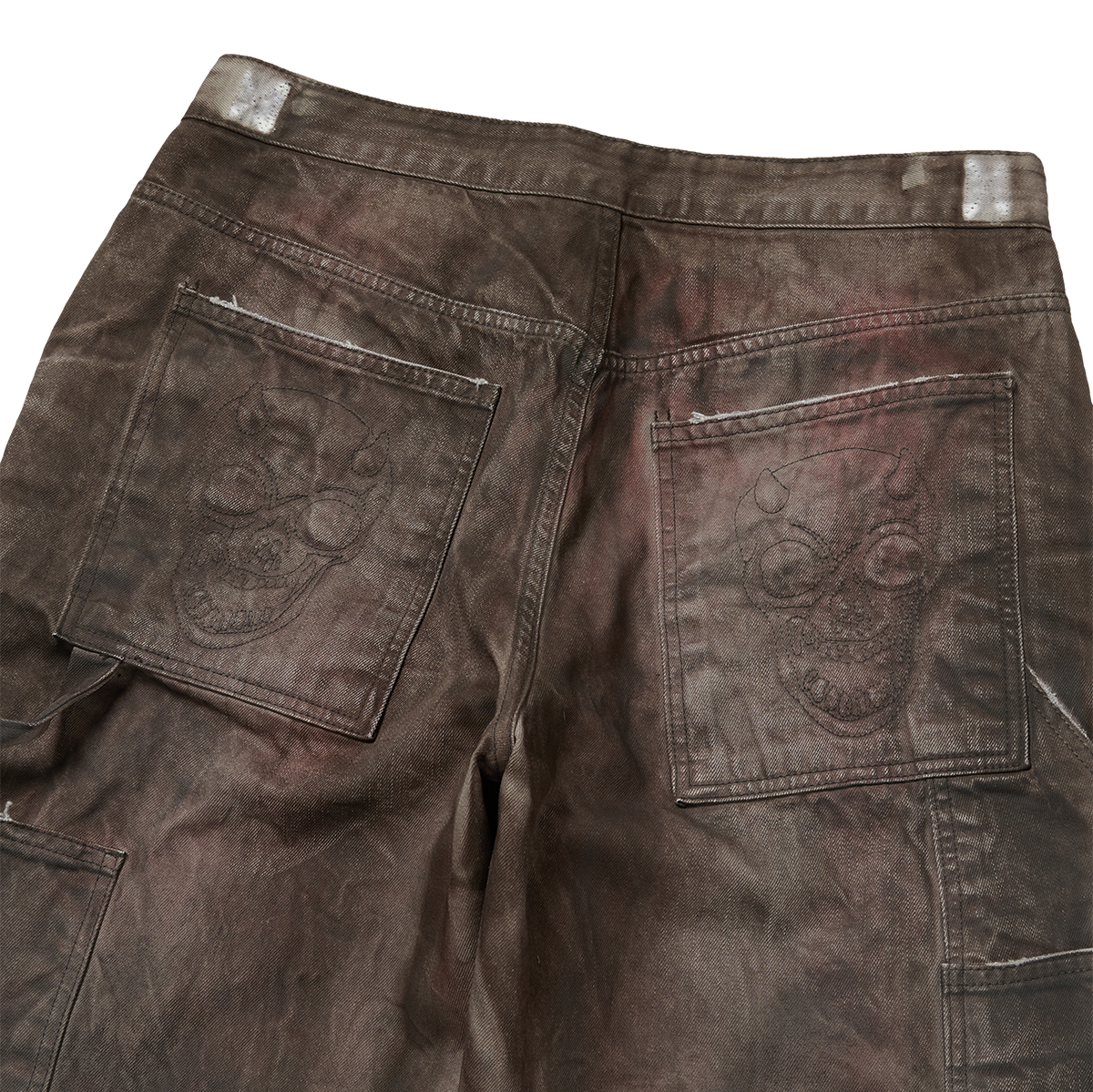TWO TONE WASHED CARPENTER PANTS