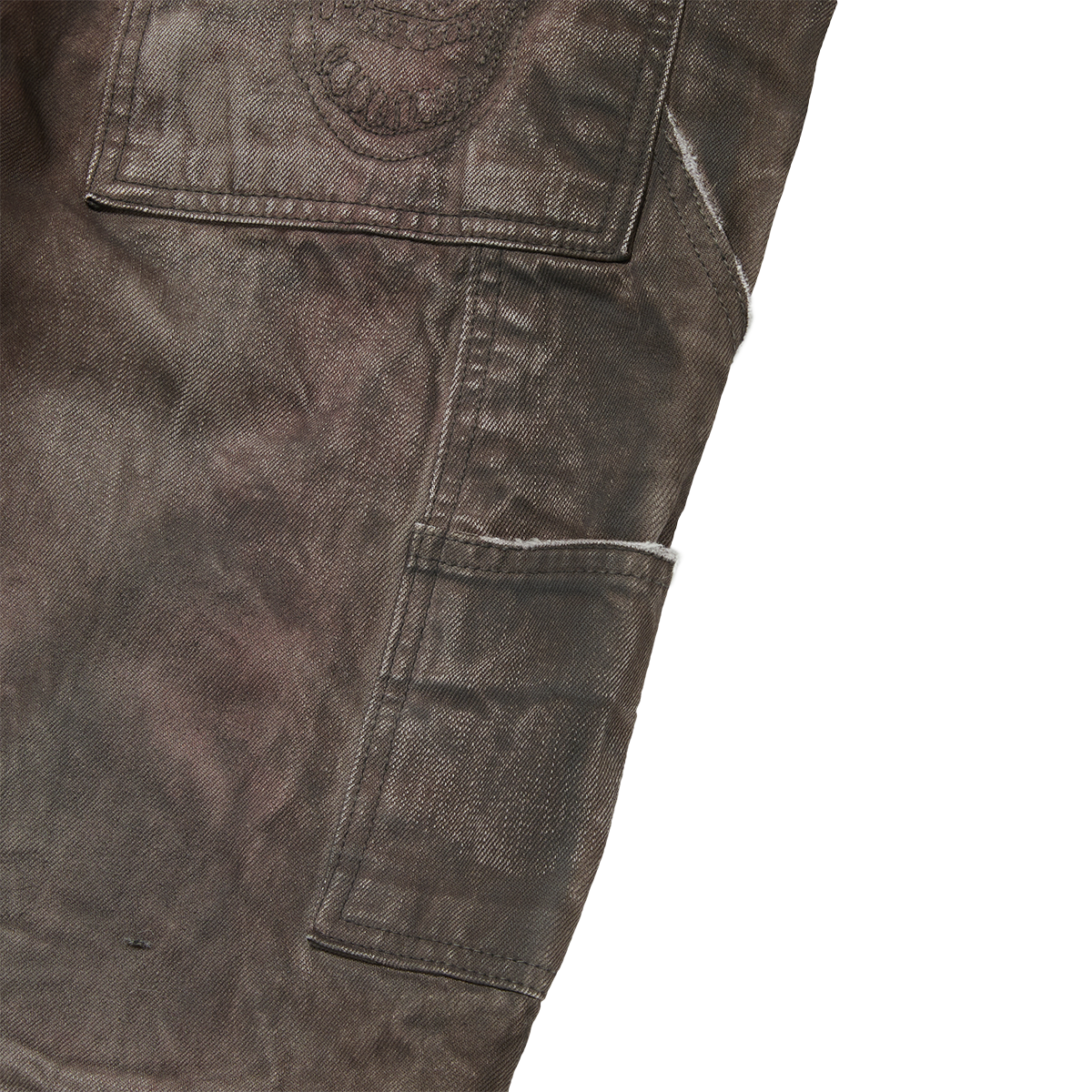 TWO TONE WASHED CARPENTER PANTS