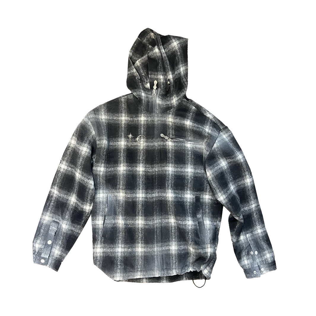 Arab Sword Flannel Zip-up