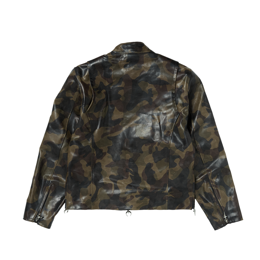 Camo Leather Jacket