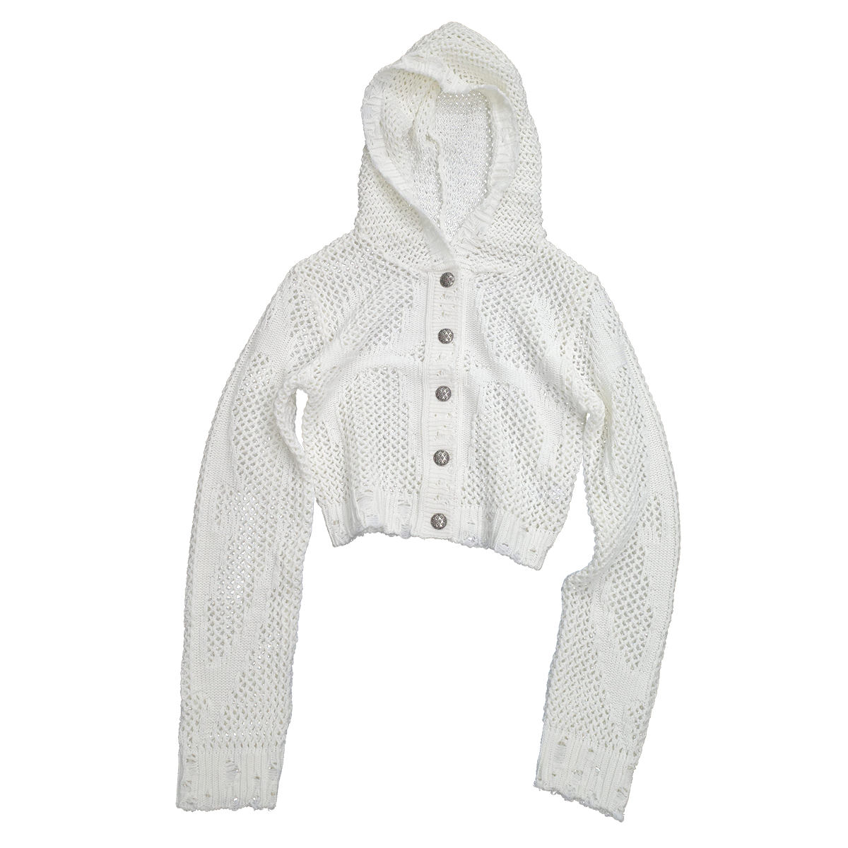 Tribal Net Hoodie knits