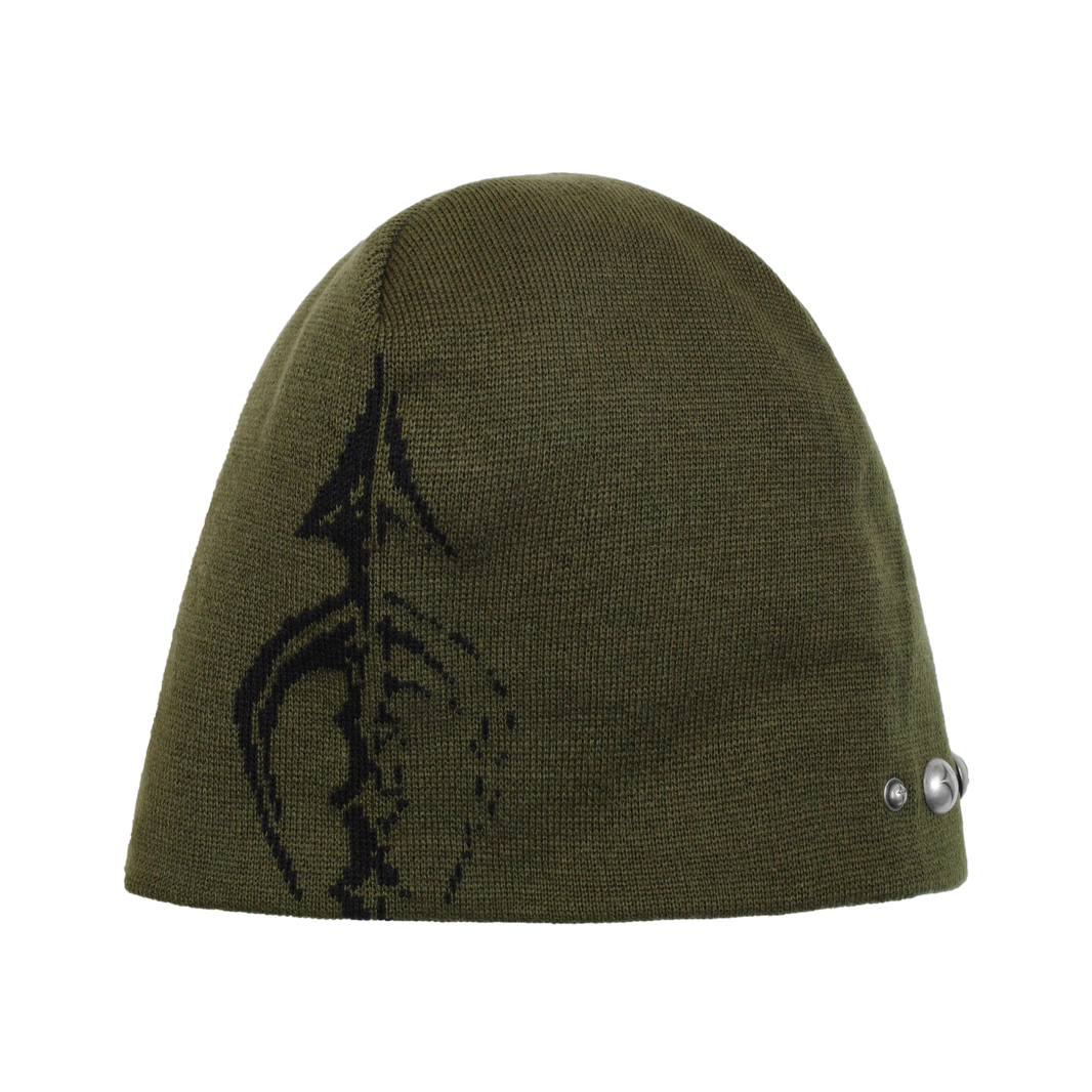 Iron spear pin beanie