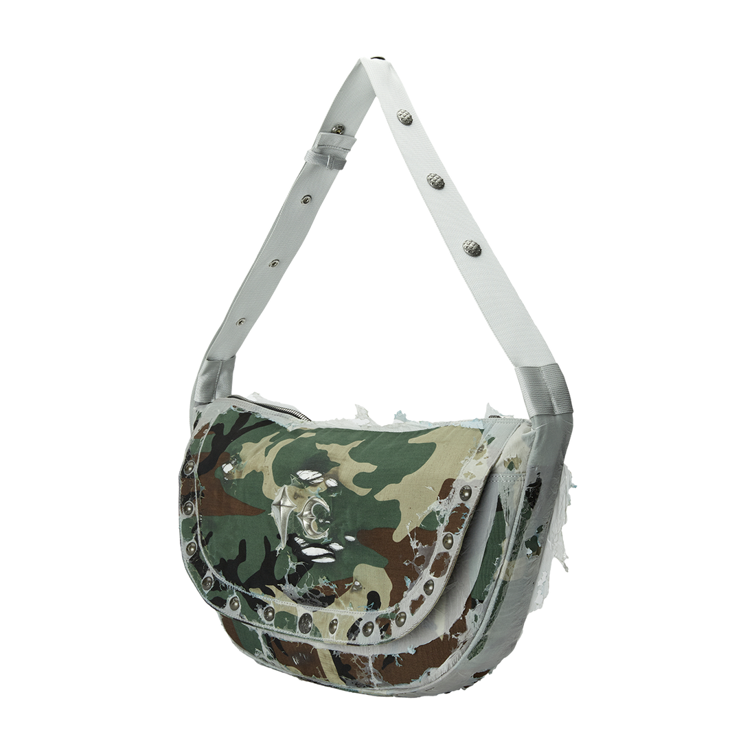 Burnt Bio Army Messenger Bag