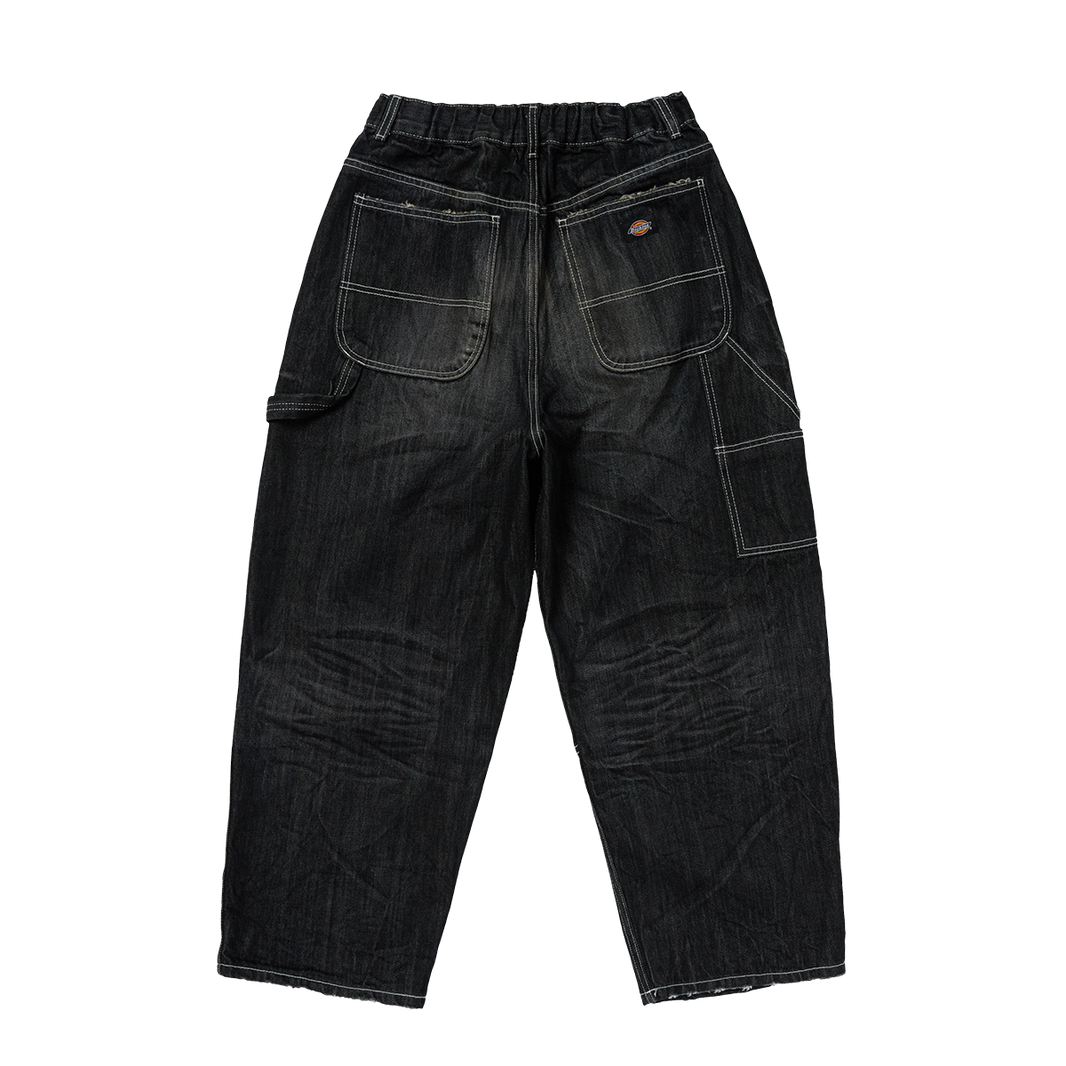 Double Knee Denim Pants