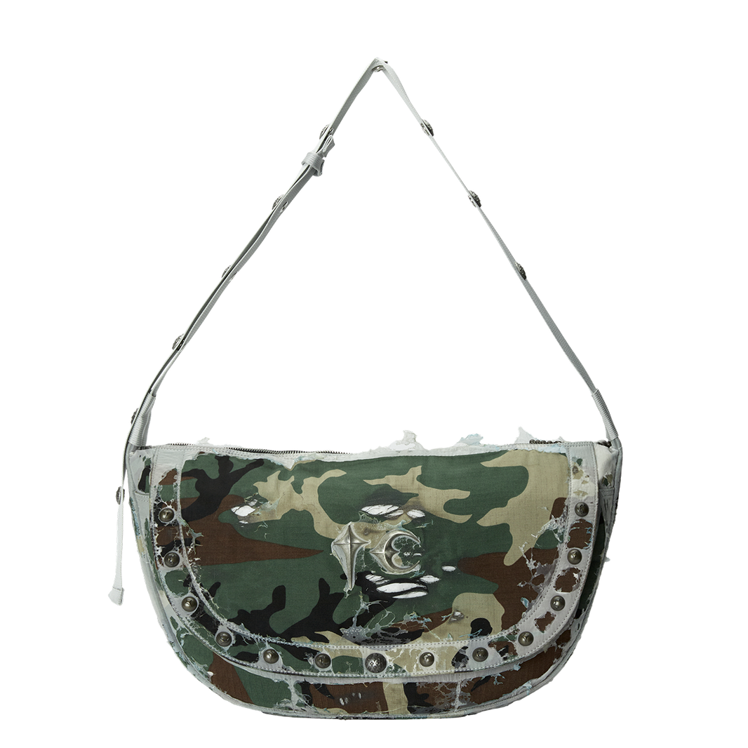 Burnt Bio Army Messenger Bag