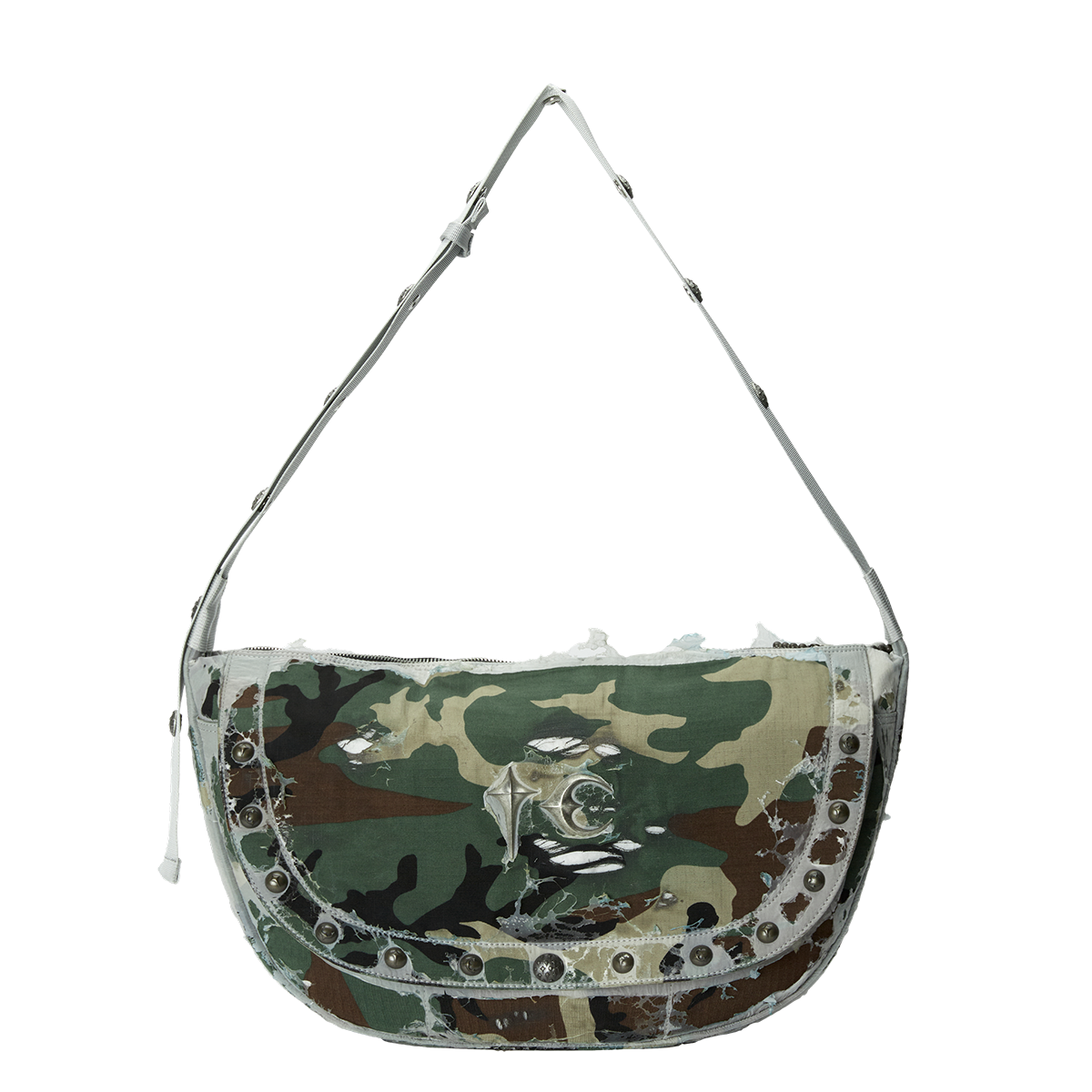 Burnt Bio Army Messenger Bag
